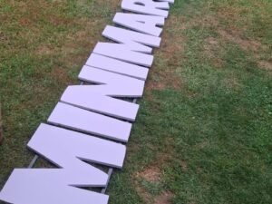 Letras para fachada